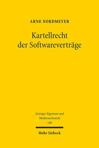 Kartellrecht der Softwareverträge