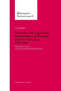 Deutsche und ungarische Minderheiten in Kroatien und der Vojvodina 1918-1941