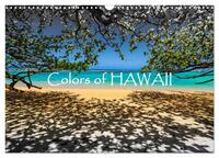 Colors of HAWAII (Wandkalender 2025 DIN A3 quer), CALVENDO Monatskalender