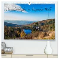 Traumlandschaften im Bayrischen Wald (hochwertiger Premium Wandkalender 2025 DIN A2 quer), Kunstdruck in Hochglanz