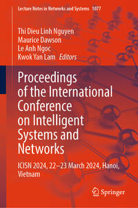 Proceedings of the International Conference on Intelligent Systems and Networks