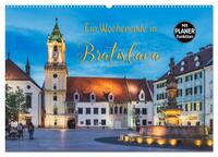 Ein Wochenende in Bratislava (Wandkalender 2025 DIN A2 quer), CALVENDO Monatskalender