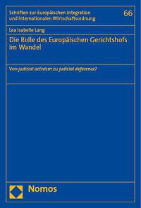 Die Rolle des Europäischen Gerichtshofs im Wandel