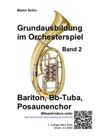 Grundausbildung im Orchesterspiel, Baritonhorn in C / Posaunenchor, Band 2