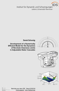 Development of a Numerically Efficient Model for the Dynamics of Revolute Clearance Joints in Adjustable Stator Cascades