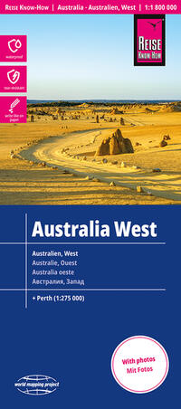 Reise Know-How Australien, West / Australia, West (1:1.800.000)