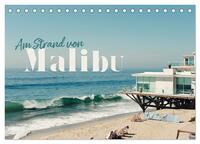 Am Strand von Malibu (Tischkalender 2025 DIN A5 quer), CALVENDO Monatskalender