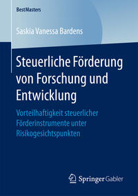 Steuerliche Förderung von Forschung und Entwicklung