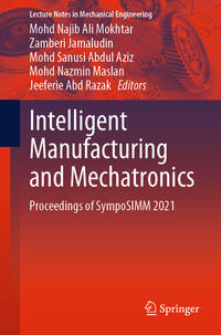 Intelligent Manufacturing and Mechatronics