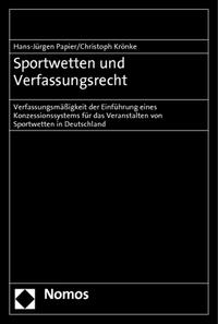 Sportwetten und Verfassungsrecht