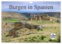 Burgen in Spanien (Wandkalender 2025 DIN A4 quer), CALVENDO Monatskalender