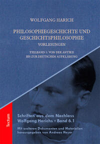 Philosophiegeschichte und Geschichtsphilosophie - Vorlesungen