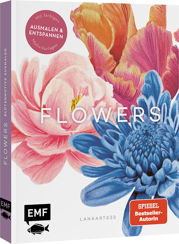 Flowers mit Lana: Ausmalen und entspannen mit Lanaarts23