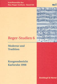 Reger Studien / Reger-Studien 6