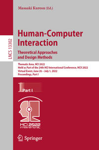 Human-Computer Interaction. Theoretical Approaches and Design Methods