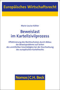 Beweislast im Kartellzivilprozess