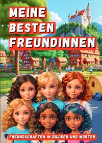 Meine besten Freundinnen: Ein spanndendes Freundebuch für coole Mädchen: Geheimnisse, Rätsel, Abenteuer &amp; Erinnerungen für die Schulzeit