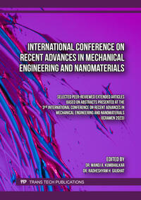 International Conference on Recent Advances in Mechanical Engineering and Nanomaterials