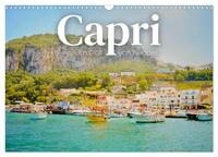 Capri - Im Golf von Neapel. (Wandkalender 2025 DIN A3 quer), CALVENDO Monatskalender