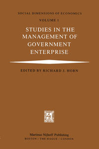 Studies in the Management of Government Enterprise