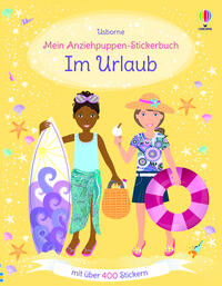 Mein Anziehpuppen-Stickerbuch: Im Urlaub