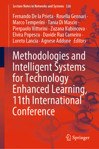 Methodologies and Intelligent Systems for Technology Enhanced Learning, 11th International Conference