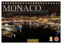 Monaco - Das Fürstentum an der französischen Mittelmeerküste (Tischkalender 2025 DIN A5 quer), CALVENDO Monatskalender