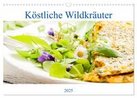 Köstliche Wildkräuter (Wandkalender 2025 DIN A3 quer), CALVENDO Monatskalender