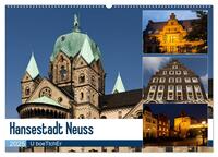 Hansestadt Neuss (Wandkalender 2025 DIN A2 quer), CALVENDO Monatskalender