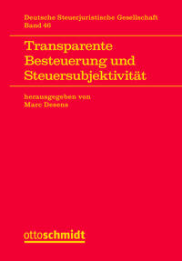 Transparente Besteuerung und Steuersubjektivität