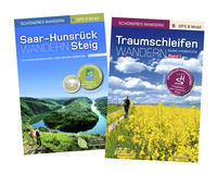 Hunsrück-Wander-Set/Saar-Hunsrück-Steig Band 1 West & Traumschleifen Band 1. Premium-Wandern auf Deutschlands schönsten Wegen zwischen Saar, Mosel und Rhein. Mit GPS-Daten, Karten und Höhenprofilen.