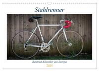 Stahlrenner - Rennrad-Klassiker aus Europa (Wandkalender 2025 DIN A3 quer), CALVENDO Monatskalender