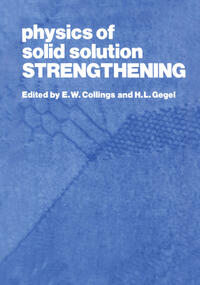 Physics of Solid Solution Strengthening