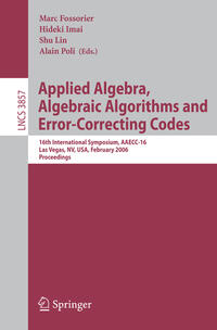 Applied Algebra, Algebraic Algorithms and Error-Correcting Codes