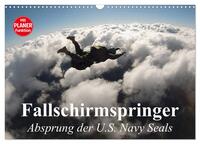 Fallschirmspringer. Absprung der U.S. Navy Seals (Wandkalender 2025 DIN A3 quer), CALVENDO Monatskalender