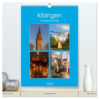 Kitzingen im Hochformat (hochwertiger Premium Wandkalender 2025 DIN A2 hoch), Kunstdruck in Hochglanz