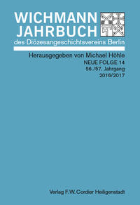 Wichmann-Jahrbuch des Diözesangeschichtsvereins Berlin