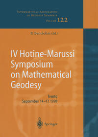 IV Hotine-Marussi Symposium on Mathematical Geodesy