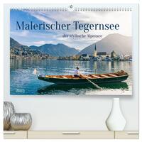 Malerischer Tegernsee (hochwertiger Premium Wandkalender 2025 DIN A2 quer), Kunstdruck in Hochglanz