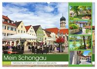 Mein Schongau - Historische Altstadt am Westufer des Lechs (Wandkalender 2025 DIN A2 quer), CALVENDO Monatskalender