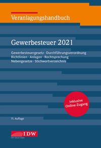 Veranlagungshandbuch Gewerbesteuer 2021, 71.A.