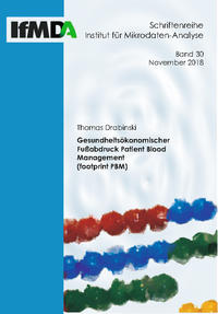 Gesundheitsökonomischer Fußabdruck Patient Blood Management (footprint PBM)