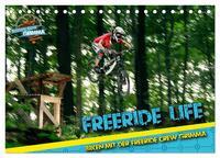 Freeride Life (Tischkalender 2025 DIN A5 quer), CALVENDO Monatskalender