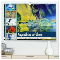 Augenblicke erfühlen (hochwertiger Premium Wandkalender 2025 DIN A2 quer), Kunstdruck in Hochglanz