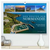 Der Westen der Normandie – An den Küsten des Cotentin (hochwertiger Premium Wandkalender 2025 DIN A2 quer), Kunstdruck in Hochglanz