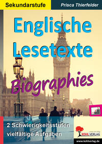 Englische Lesetexte / Biographies