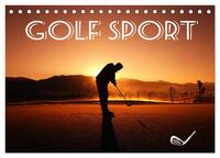 Golf Sport (Tischkalender 2025 DIN A5 quer), CALVENDO Monatskalender