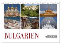 Bulgarien - Streifzüge durch eine kaum bekannte Kulturlandschaft (Tischkalender 2025 DIN A5 quer), CALVENDO Monatskalender