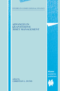 Advances in Quantitative Asset Management