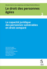 La capacité juridique des personnes vulnérables en droit comparé